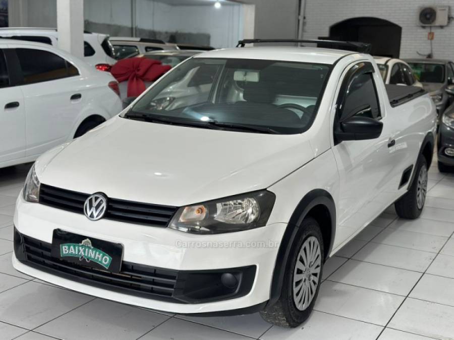 VOLKSWAGEN - SAVEIRO - 2014/2014 - Branca - R$ 61.900,00 - JK Motors